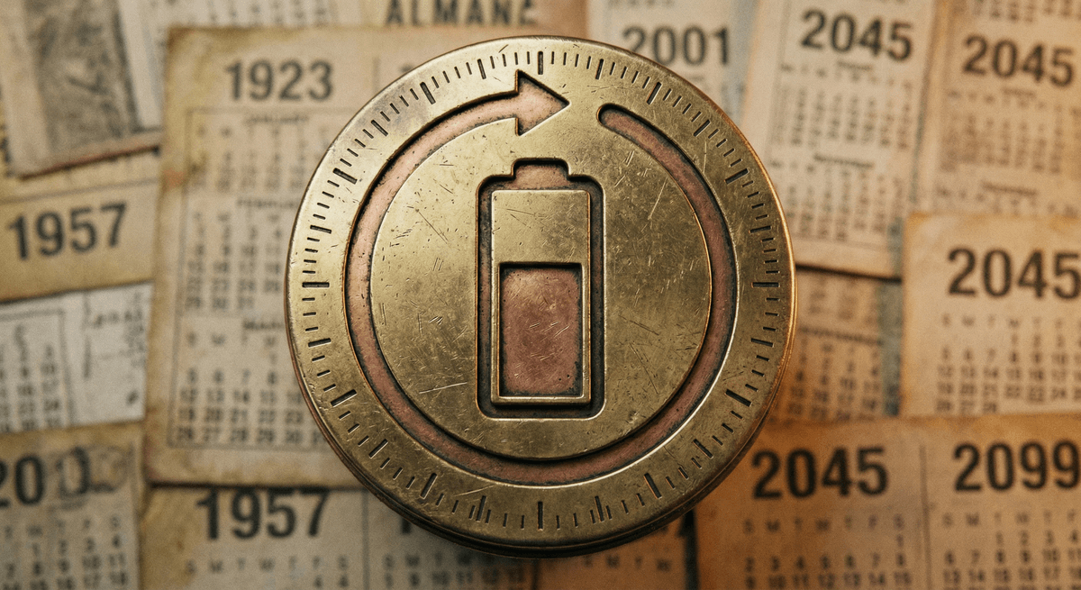 Levensduur: batterij met aantal cycli of kalenderjaren