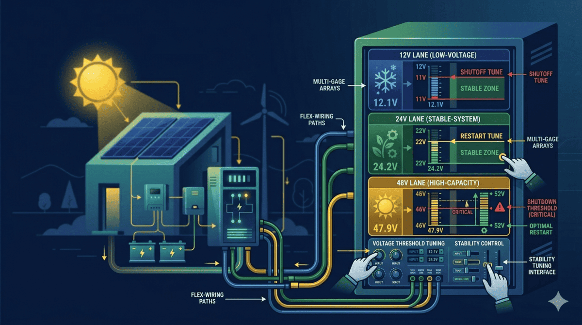 Inverter Low-Voltage Cutoff Settings