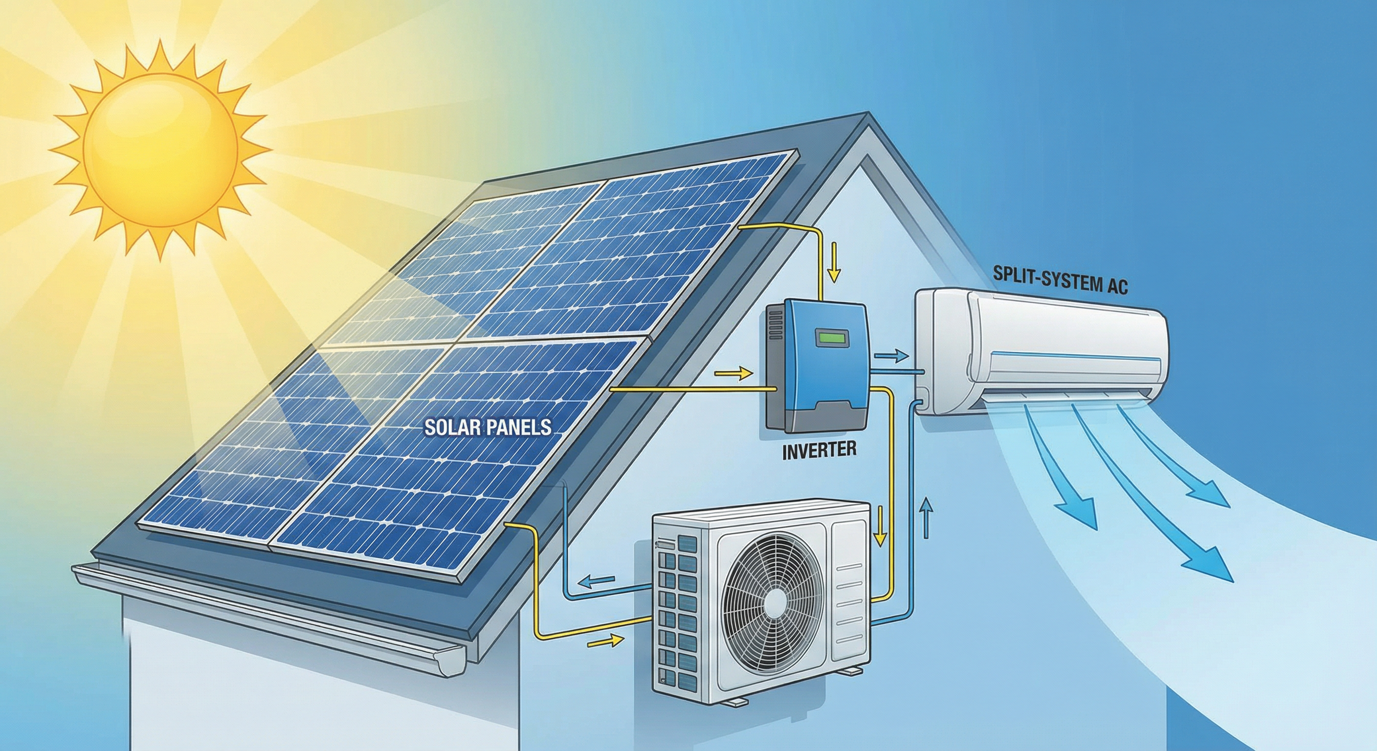 태양광으로 에어컨 구동