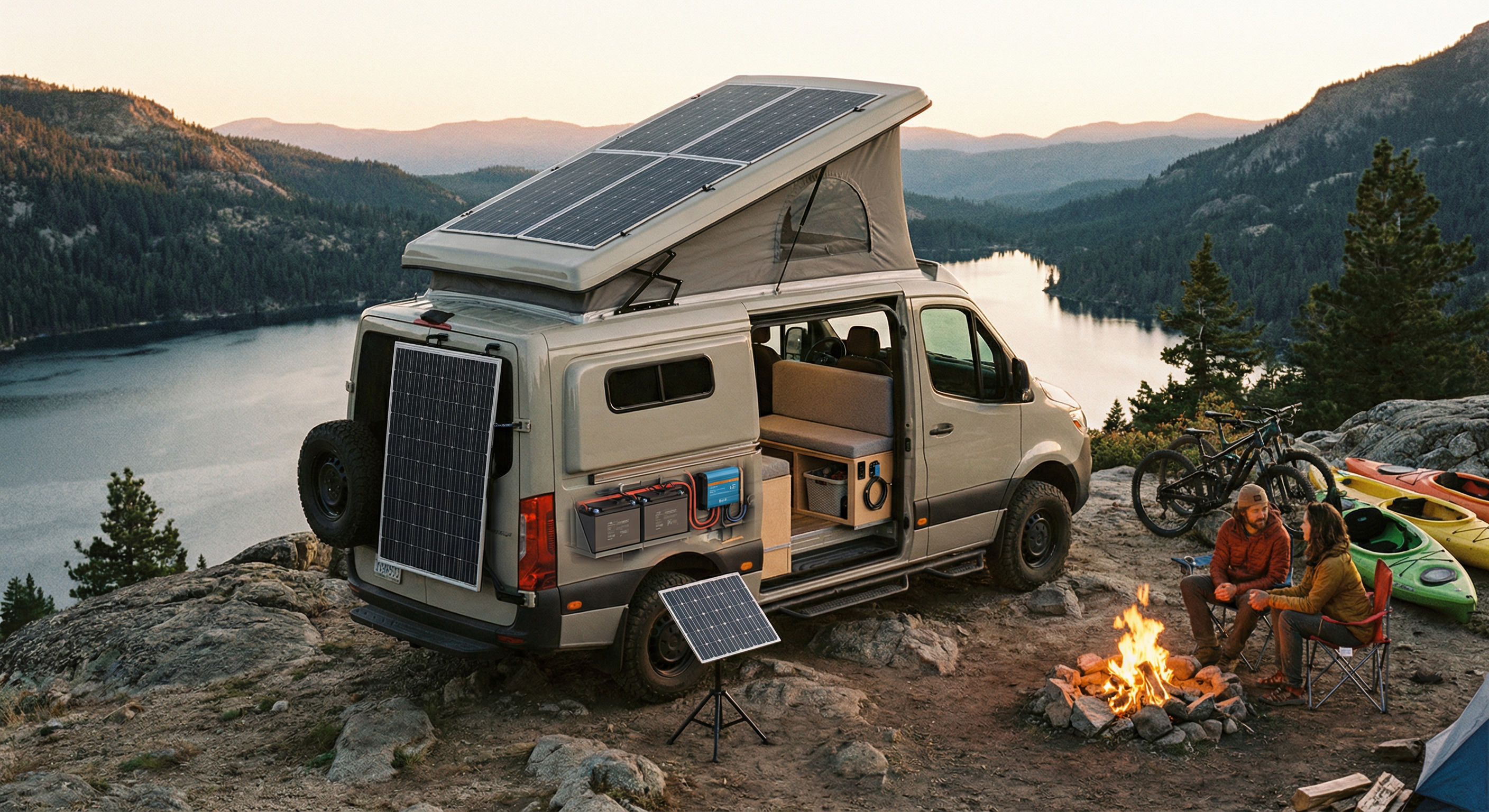 RV Solar Power Sizing Installation
